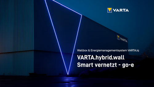 Smart vernetzt - go-e Wallbox & Energiemanagementsystem VARTA.iq im Zusammenspiel