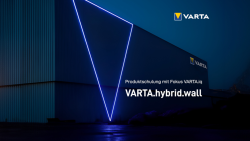 VARTA.hybrid.wall - mit Fokus VARTA.iq
