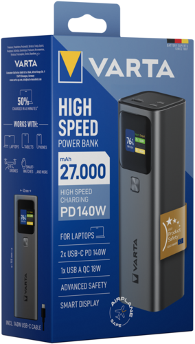 High Speed Powerbank 27.000