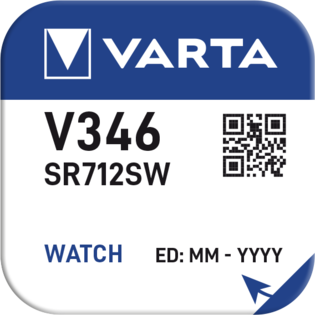 Varta V371 1,5V Uhrbatterie Knopfzelle Silberoxid Silver Batterie Battery 